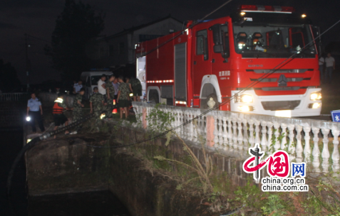 ��Ϫ��־����һС�γ���ˮ  �����ٱ���ҹʵʩ��Ԯ