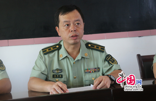以优异后果回报组织的眷注和宽敞官兵的殷切祈望
